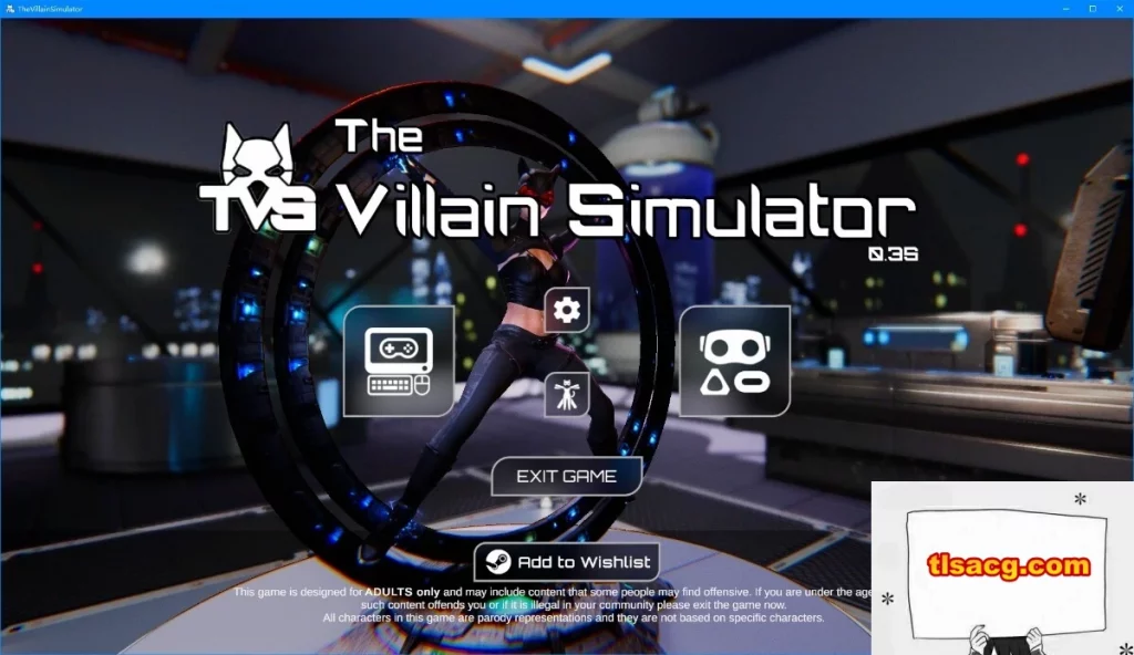 【PC/VR/3D/SLG/英文】恶棍模拟器 The.Villain.Simulator V0.35 官方英文步兵码【10G】-塔洛斯ACG